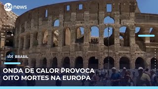 Video mortes-sao-registradas-na-espanha-franca-e-italia-apos-forte-onda-de-calor-sbt-brasil