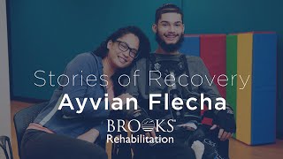 Story of Recovery: Ayvian Flecha's Spinal Cord Injury | Brooks Rehabilitation