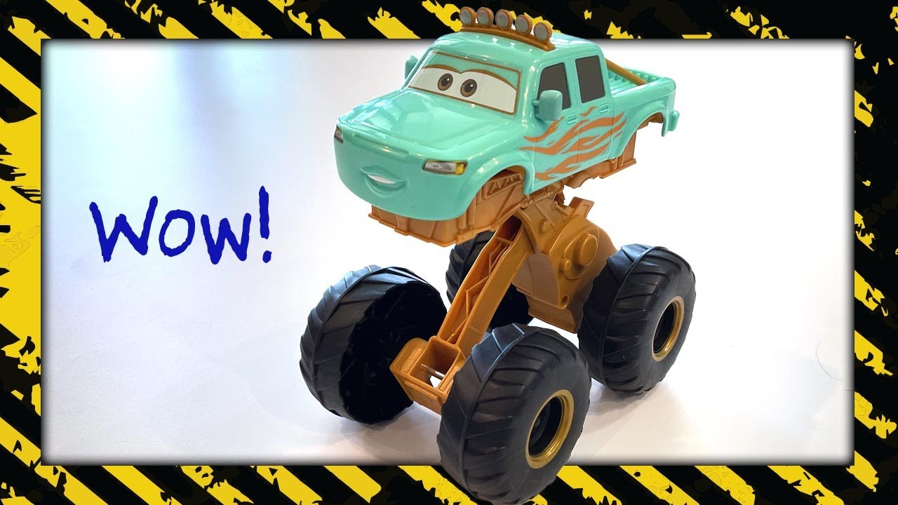 Circus Stunt Ivy Monster Truck Review and Jump Testing Disney & Pixar