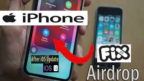 How To Fix AirDrop On iPhone iPad Not Working || iPhone Air Drop Not Working Fix After iOS 15 Update