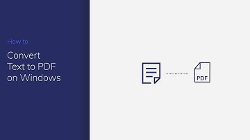 Convert Text to PDF on Windows with PDFelement
