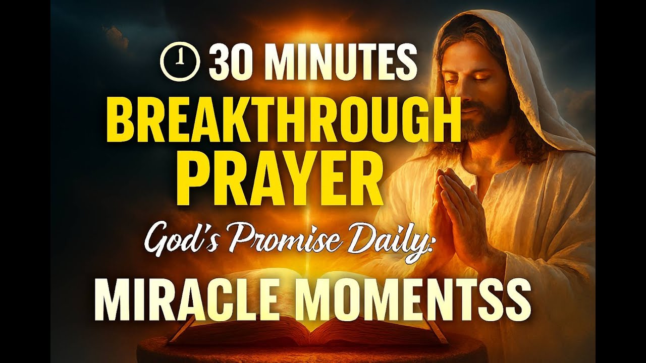 🔥 30 Minutes Breakthrough Prayer for Miracles & Open Doors - YouTube