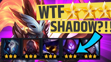 HE ROLLED ⭐⭐⭐ BEST SHADOW COMP - TFT Teamfight Tactics HOW DO YOU BEAT THIS? Set 2 Strategy Guide