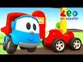 Leo el Pequeño Camión - Videos educativos infantil - Coches de carreras