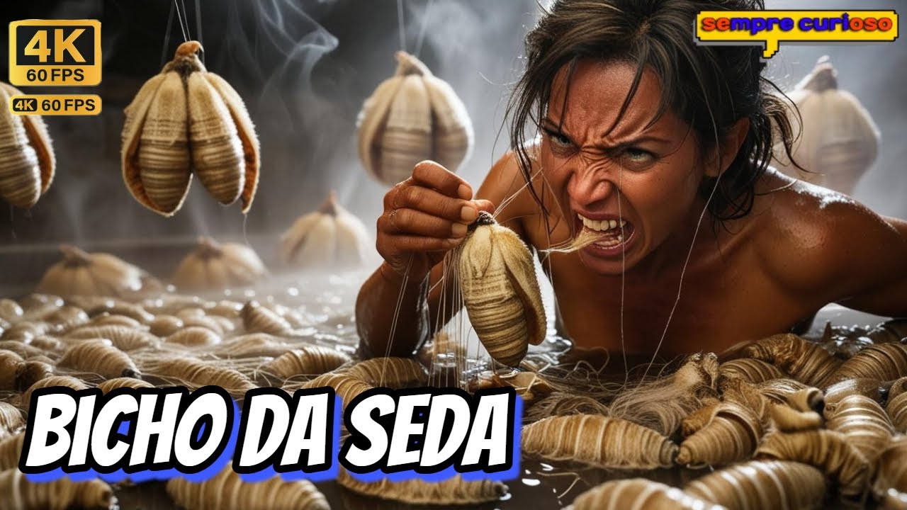 Como Uma Lagarta Fabricava Linha? Entenda TUDO De Uma Vez Por Todas! PROCESSO COMPLETO!