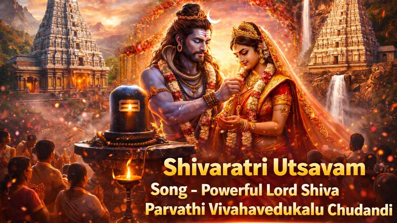 శివరాత్రి ఉత్సాహం ఊరంతా నీ పండుగేనయ్యా | Powerful Shiva పార్వతి వివాహం..Folk Song | Har Har Mahadev