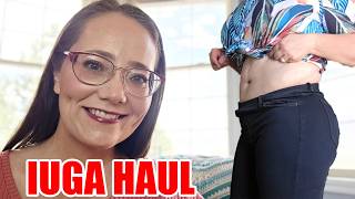 IUGA Leggings Saved my Dance Recital! IUGA Haul and Tryon | Week 41 GLP!  #iugayoga #tirzepatide