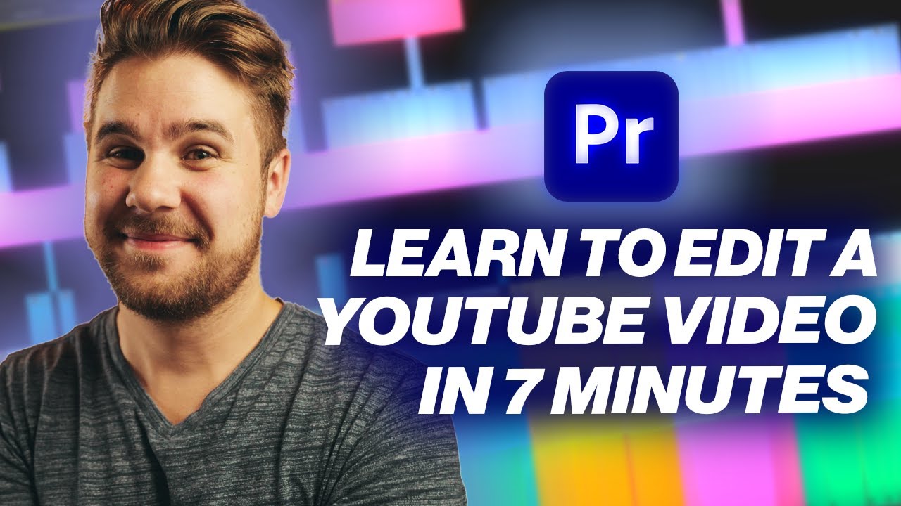 Premiere Pro Tutorial for Beginners NEWLY UPDATED (Make a Youtube Video in 7 Minutes)