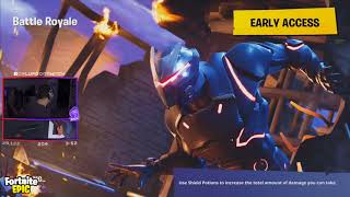 Ninja Reacts To New Infinite Dab Dance Emote Fortnite Funny Fails & Wtf Moments