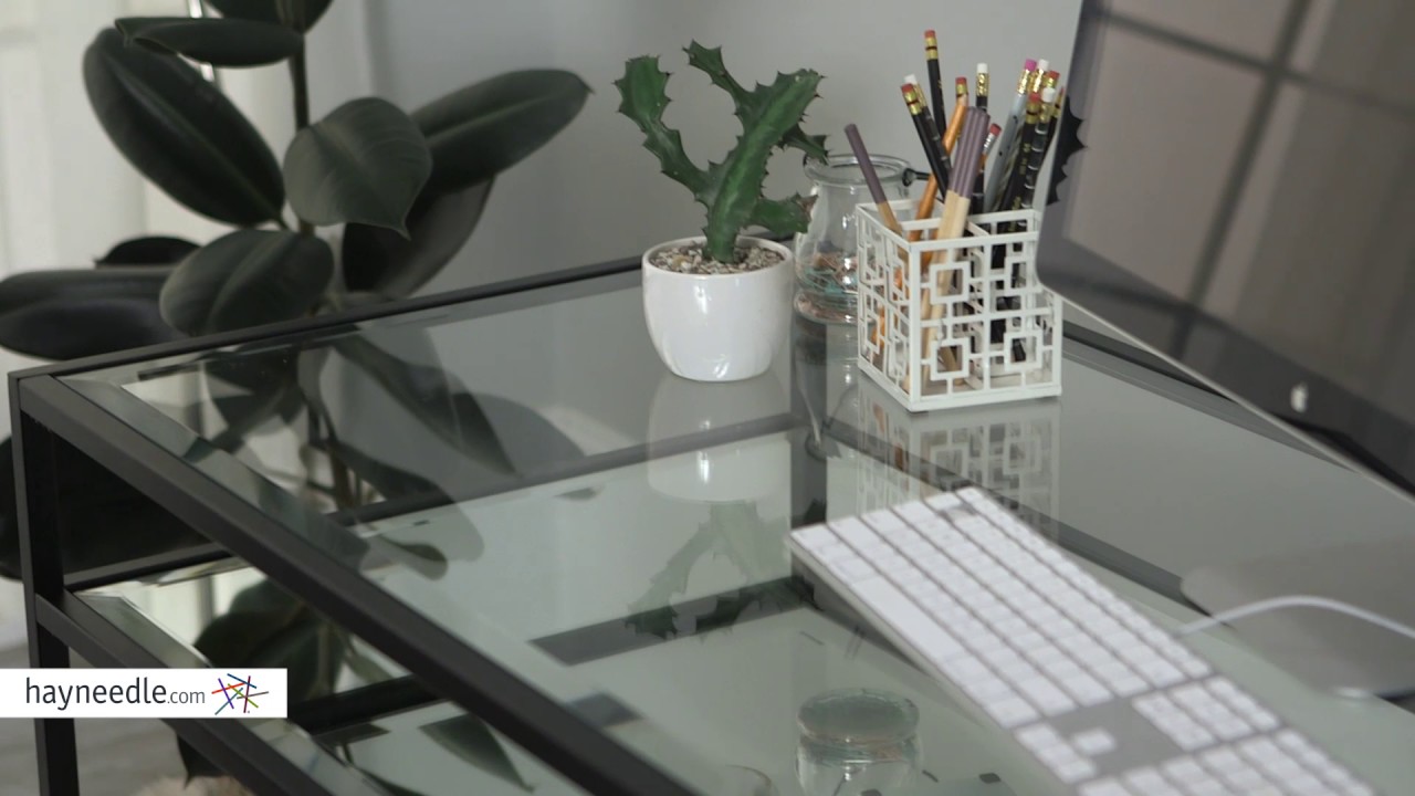 Belham Living Lamont Computer Desk - Black - Product Review Video