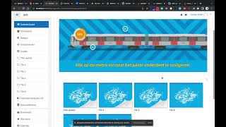 Clone and redesin Moodle Tiles format activity screenshot 1