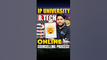 IP University B.Tech Online Counselling Process 2025 ! Step-by-Step Guide🔥#shorts #ipuniversity