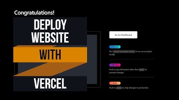 Deploy website với Vercel.