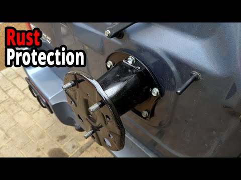 Rostvorsorge Reserveradhalter Suzuki Jimny, Rust protection