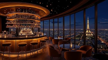 Romantische Jazz Muziek | Zachte Saxofoon Vibes - Luxe Jazz Bar & Parijs Nachtzicht