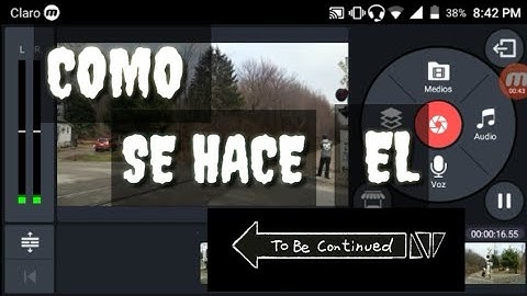 COMO HACER EL TO BE CONTINUED EN KINEMASTER  //  GAMES TUTORIALES