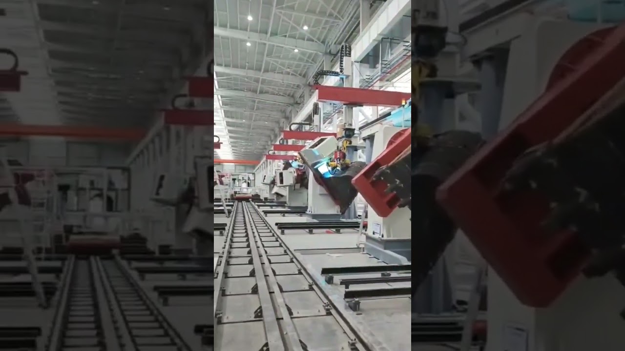 Heavy-duty double-axis L-type positioner, used in bucket welding of construction machinery