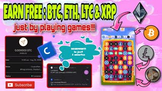 EARN FREE : BTC, ETH, LTC and XRP [with LIVE WITHDRAWAL] - COINBASE | Cryptorize. screenshot 5