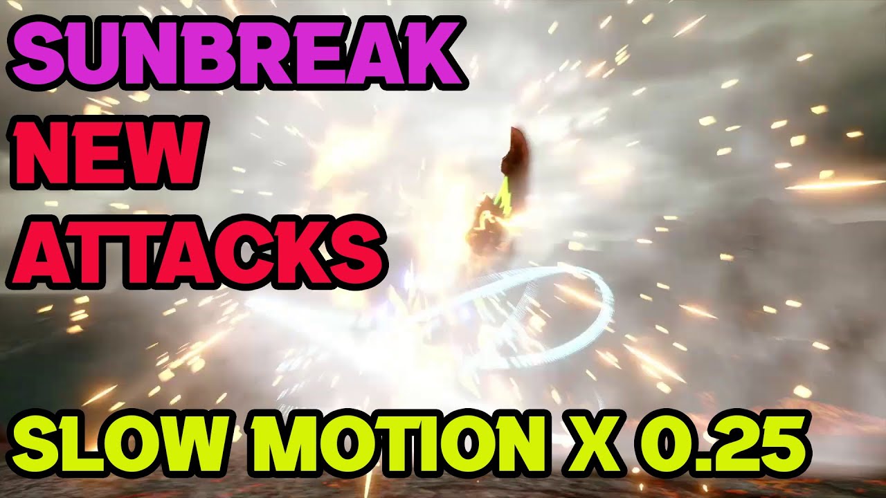 [Sunbreak] NEW ATTACKS Showcase Comiplation Time Lapse - Monster Hunter Rise Sunbreak