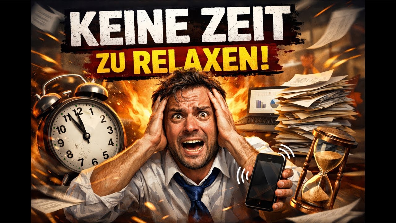 Keine Zeit zum relaxen￼.