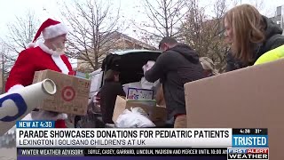 UK Police deliver record number of toys to children’s hospital