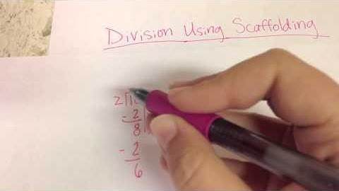 Molly Rondeau Division with Scaffolding