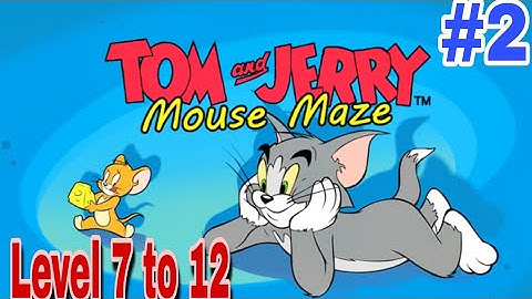 Tom and Jerry Mouse Maze - gameplay level 7 to 12