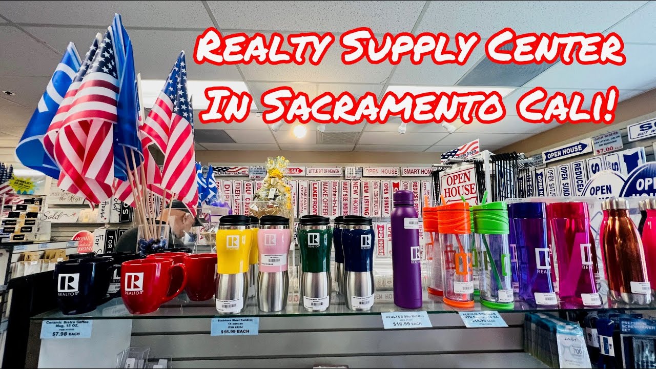 FULL TOUR Of The Realty Supply Center Located @The Sacramento Association Of Realtors In Sacramento!