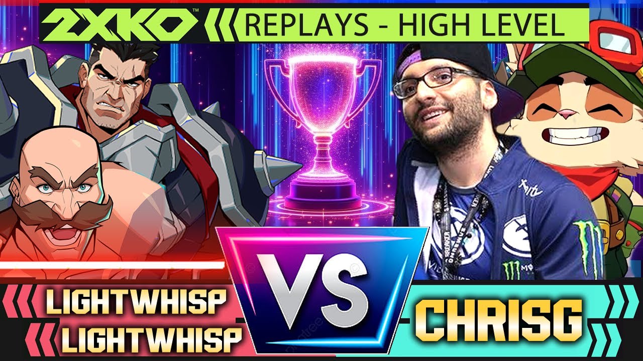 🔥2XKO (ChrisG) Teemo, Ahri vs (Lightwhisp) Darius and Braum ▰ League of Legends Fight