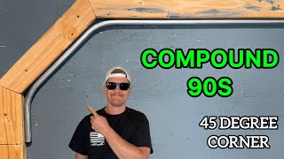 Compound 90 conduit Double 45