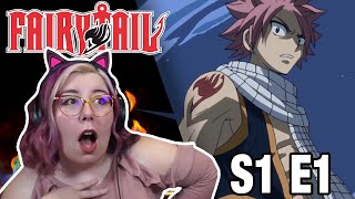 FIRST TIME WATCHING FAIRY TAIL - Fairy Tail Episode 1 Reaction - Zamber Reacts