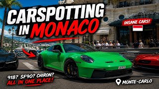 Monaco Supercars , Carspoting , Ferrari Testarossa, Porsche GT3rs, Lamborghini Huracán Sterrato