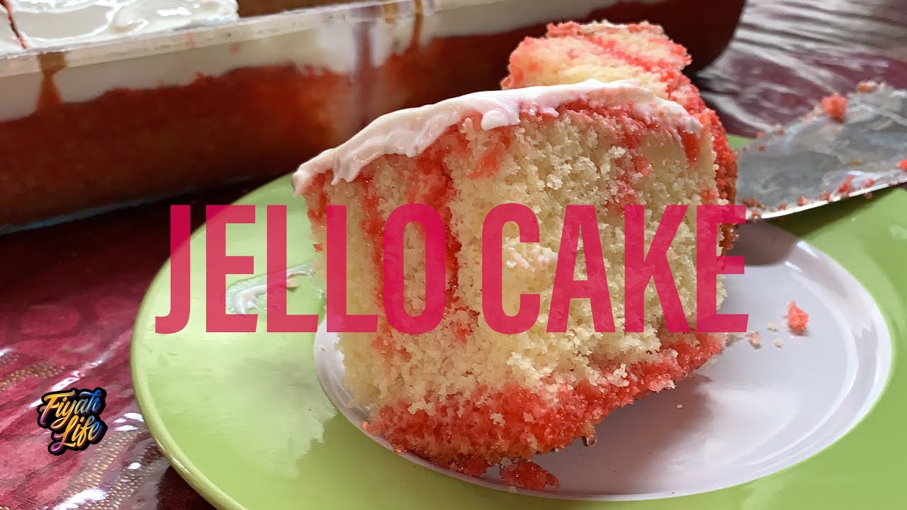 HOW TO MAKE JELLO POKE CAKE YouTube