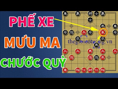 Video thumbnail: Pha Phế Xe MƯU MA CHƯỚC QUỶ Của Quái Nhân Trước Hồ Vinh Hoa - Siêu Phẩm Cờ Tướng Để Đời