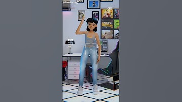 dance animation made in blender #animation #blender3d