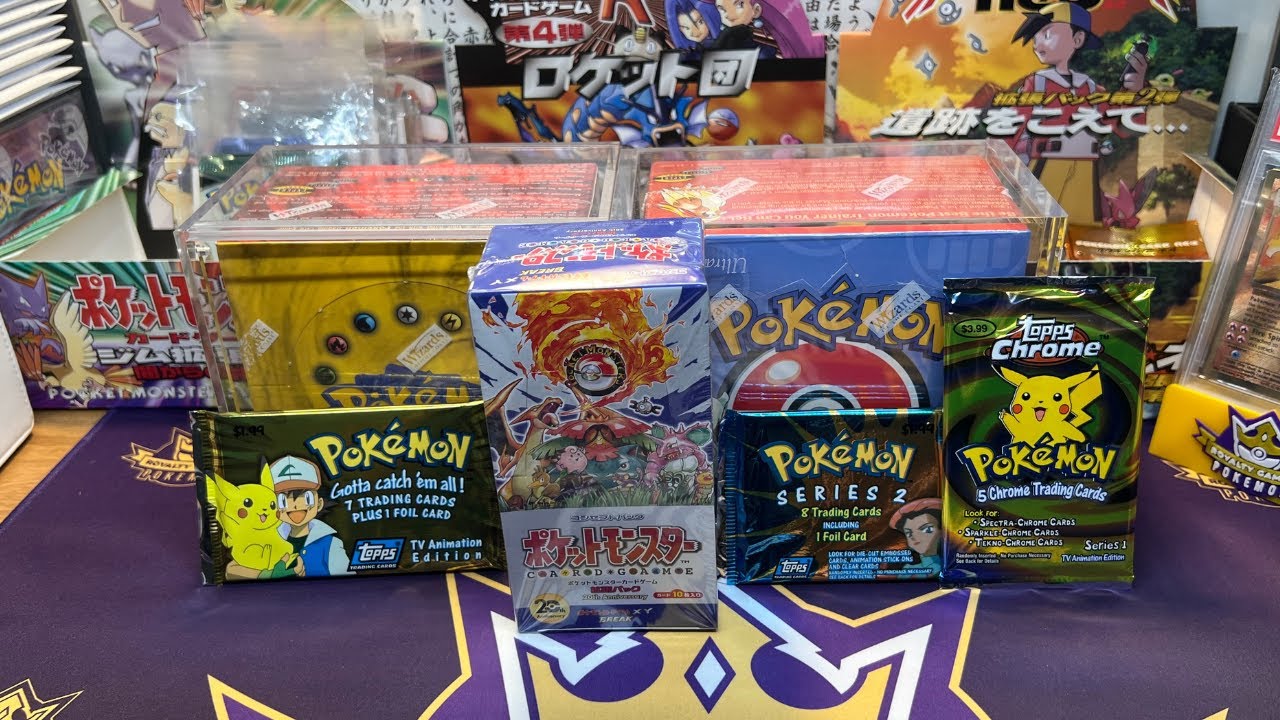 OPENING POKEMON'S 20TH ANNIVERSARY SET CP6 & TOPPS SERIES 1&2! - LIVE POKEMON SHOP!