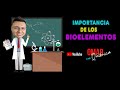 Importancia de los bioelementos
