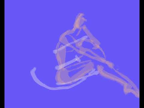 Susan Kirshenbaum's Art Process Video: Kyla with Her Aerial Gear