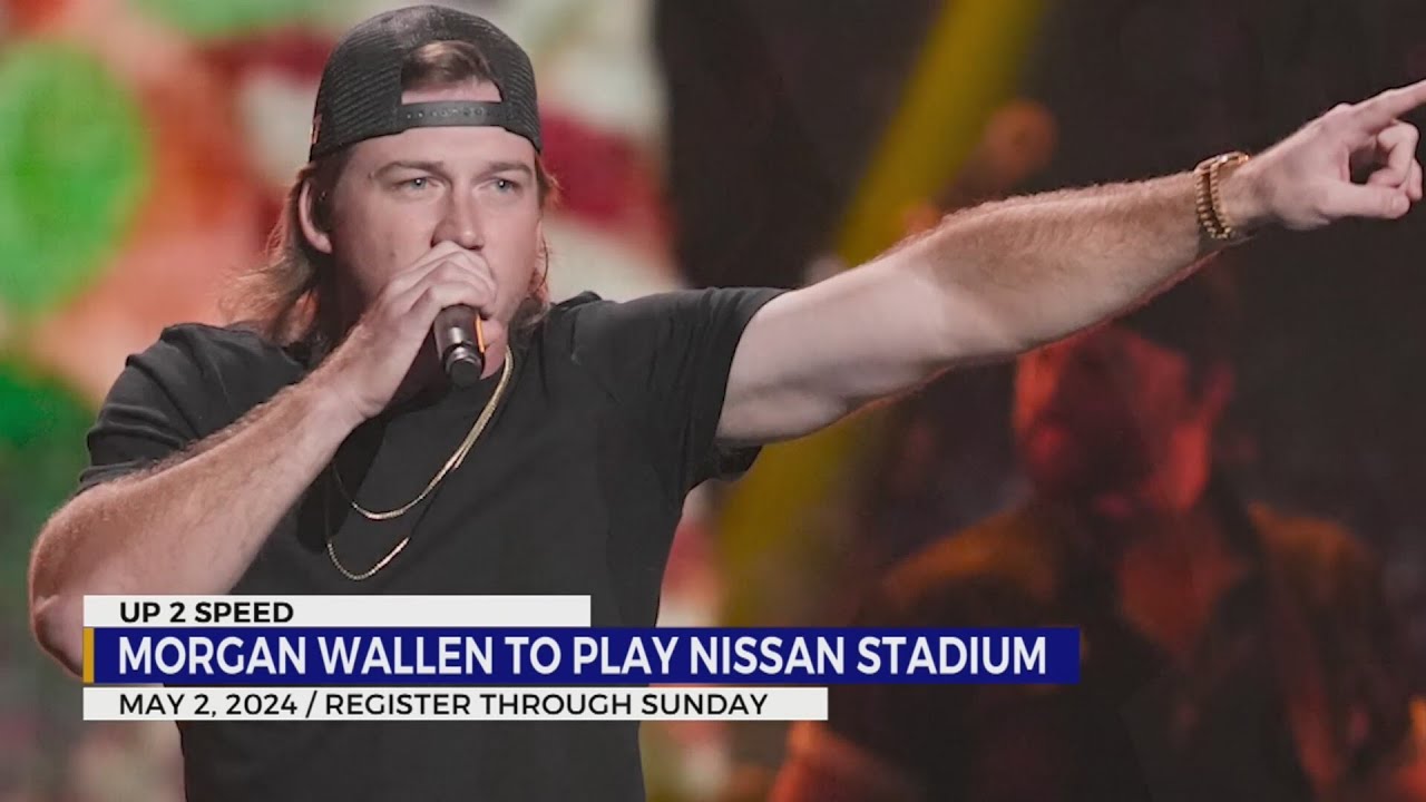 Morgan Wallen to perform at Nissan Stadium - YouTube
