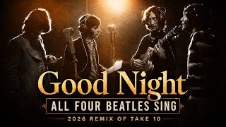 The Beatles - Good Night Take 10 All Four Beatles Sing
