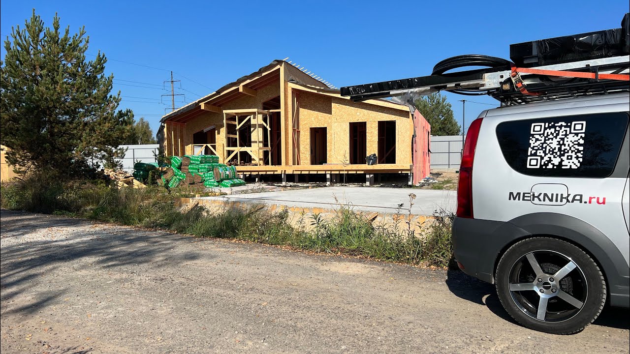 Монтаж трубостойки в Раменском. MEKNIKA для NOVO HOUSE 🟡 - YouTube