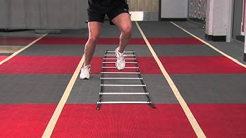 Agility Ladder -- Icky Shuffle Backward