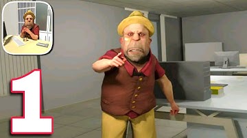 Virtual Office Scary Angry Boss 3D Gameplay Walkthrough Part 1 || Level 1 to 5 ||