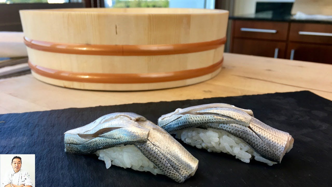 Gizzard Shad Sushi | How To Make Sushi Series | Hiroyuki Terada - Diaries of a Master Sushi Chef