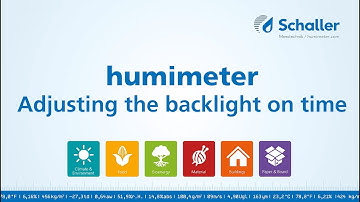 Tutorial: Adjusting the backlight on time