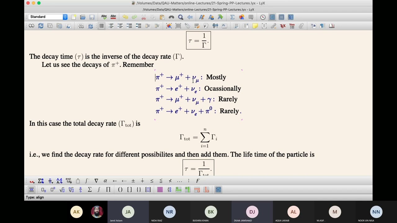Lecture 8 # Griffith Particle Physics # Decay Rates # Rutherford Scattering # Cross Section