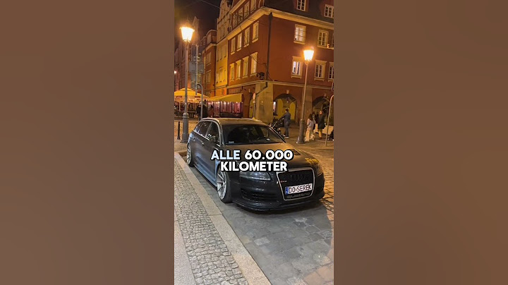 Einen Audi RS6 C6 in einem guten Zustand? Wie sieht das aus= #ShiroK