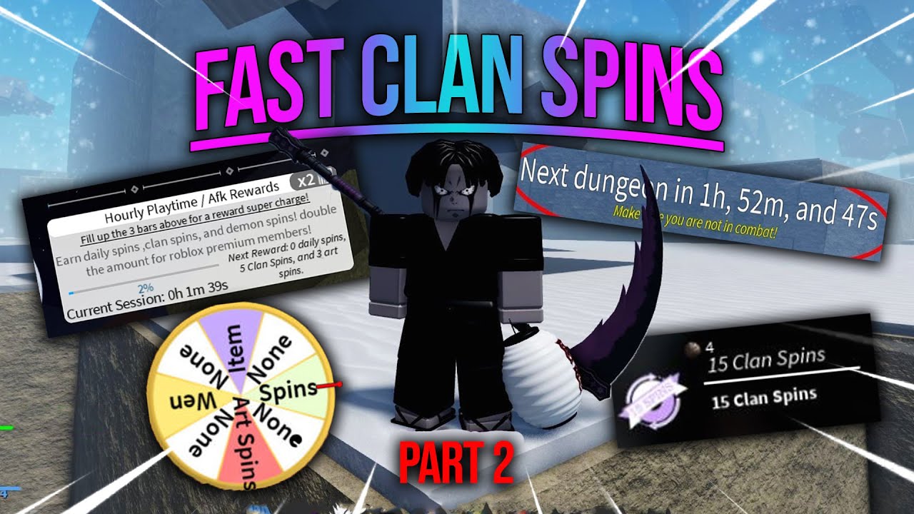 Project Slayers: Best Ways to Get Clan Spins