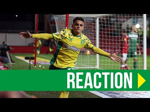 Bristol City 2-2 Norwich City: Max Aarons Reaction