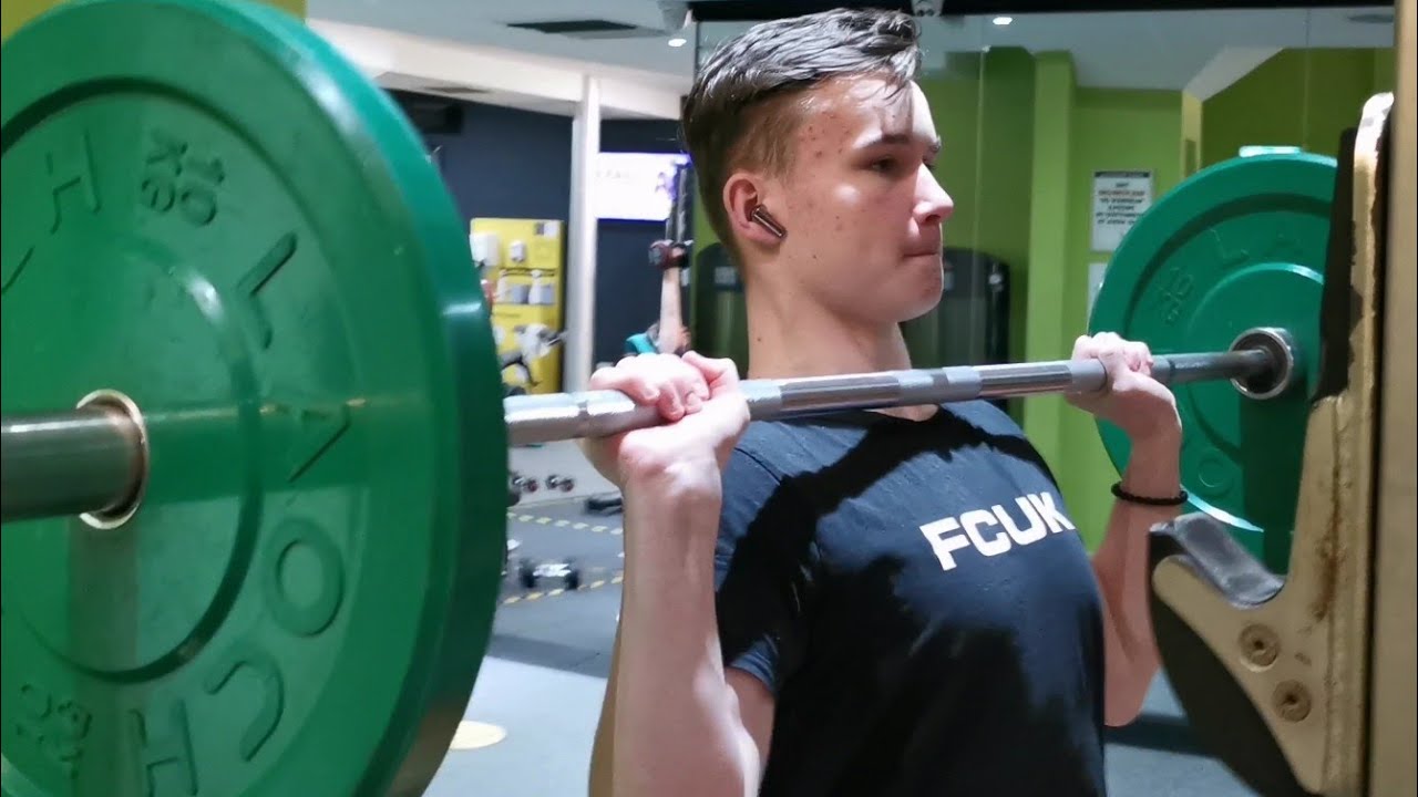 40KG Overhead Press x 10 (Road To 60KG)